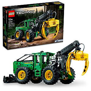 1492-Piece LEGO Technic John Deere 948L-II Skidder Building Kit $138.50 + Free Shipping
