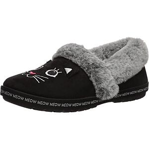 Skechers Women's Bobs Too Cozy Meow Pajamas Slippers (Black, Sizes 6-10) $  15 + Free Shipping w/ Prime or on $  35+