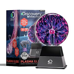 Discovery Kids #MINDBLOWN Plasma Globe Lamp $14 