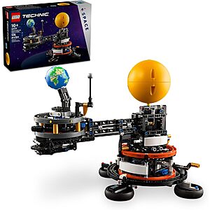 526-Piece LEGO Technic Space Planet Earth & Moon in Orbit Building Set $59.95 + Free Shipping