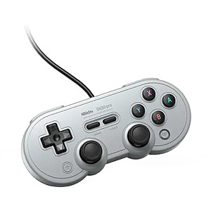 8BitDo SN30 Pro Wired Controller for Switch & PC (Gray) $19.99 + Free Shipping