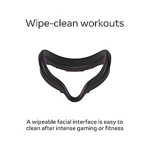 Meta Quest 2 Active Pack w/ Facial Interface & Knuckle Straps $8.99 + Free Shipping w/ Prime