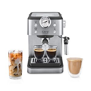 De'Longhi Linea Classic Espresso Machine with Milk Frother, 15-Bar Pump & Temperature Control $149.95 + Free Shipping