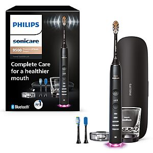 Prime Members: Philips Sonicare DiamondClean Smart 9500 Electric Toothbrush (Black) $149.96 + Free Shipping