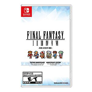 Prime Members: Final Fantasy I-VI Collection (Nintendo Switch) $45 + Free Shipping