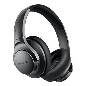 Soundcore Anker Life Q20 Hybrid Active Noise Cancelling Headphones (Black) $37.99 + Free Shipping