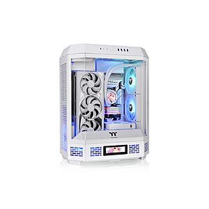 Thermaltake Tower 600 Mid-Tower ATX Computer Case (Snow) 0 + Free Shipping