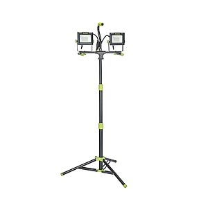 8,000 Lumen PowerSmith Dual Head LED Work Light w/ 52" Telescoping Tripod Stand $58.10 + Free Shipping