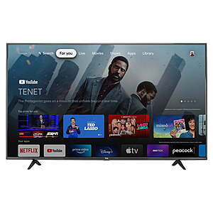 TCL 65S446 4-Series 65" 4K UHD Smart Google LED TV $373.50 + Free Shipping