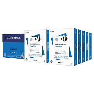 10-Ream 500-Sheet Hammermill Copy Plus Printer Paper (8.5