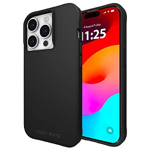 Case-Mate Tough iPhone 15 Pro Case (Black) $7.50 + Free Shipping w/ Prime or on $35+