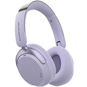 Monster Persona 3rd Over-Ear Active Noise Canceling Headphones (Purple) $39.99 + Free Shipping