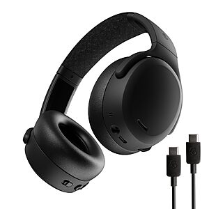 Skullcandy Crusher ANC 2 Wireless Over-Ear Bluetooth Headphones with Extra USB-C Charging Cable (2 Colors) $129.99 + Free Shipping