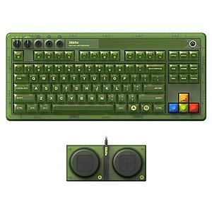 8BitDo Retro 87 Wireless RGB Mechanical Gaming Keyboard (Xbox Edition) $70 + Free Shipping w/ Amazon Prime