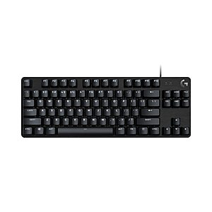 Logitech G413 TKL SE Wired Mechanical Gaming Keyboard w/ Tactile Switches (Black) $40 + Free Shipping