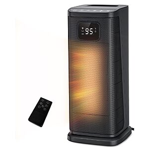 1500W KopBeau Electric Portable Ceramic Tower Heater w/ Thermostat & Timer $29.99 + Free Shipping w/ Prime or on $35