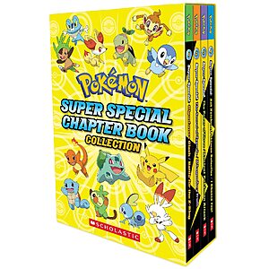 4-Book Pokemon Super Special Flip Book Collection (Paperback) $16.80 + Free Shipping w/ Prime or on $35+
