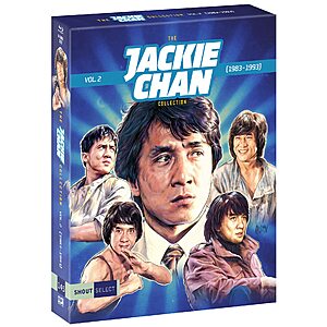 8-Film Shout Select The Jackie Chan Collection: Vol. 2 (1983 - 1993, Blu-ray) $45.50 + Free Shipping