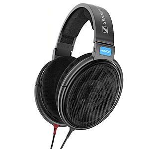 Sennheiser HD 600 Open-Back Dynamic Wired Headphones (Black) $269 + Free Shipping