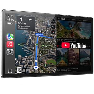 11" LAMTTO Wireless Carplay Screen w/ Apps & Backup Camera $112.50 + Free S&H