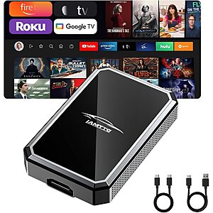 Prime Members: LAMTTO 2-in-1 Car TV Mate Pro Wireless CarPlay Adapter $50.40 + Free S&H