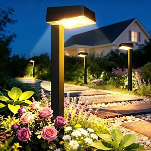 8-Pack ELECLINK Solar Pathway Lights w/ 60LM LED & 2 Light Modes $27.15 + Free S/H