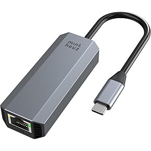 Minthouz 5Gbps RJ45 to USB-C Gigabit Ethernet Adapter