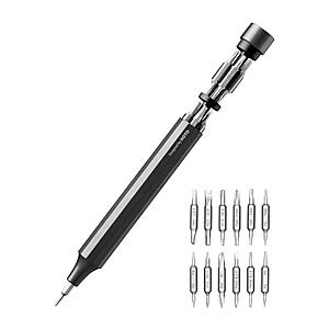 HOTO 24-In-1 Multi Bit Magnetic Mini Screwdriver (3 Colors)