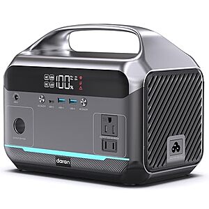 Prime Members: Daran NEOK2 288Wh 600W LiFePO4 Portable Power Station $132.30 + Free S&H