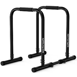 Sportsroyals Adjustable Dip Bar Station (400-lb Capacity) $33 + Free S&H