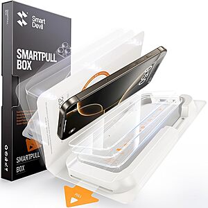 3-Pk SMARTDEVIL 9H Tempered Glass Screen Protector for iPhone 16 Pro Max