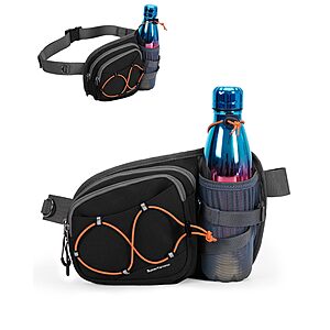Sportsnew 2L Hydration Waist Pack w/ Water Bottle Holder (Various)