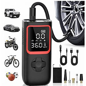 Koltgoo 150PSI Portable Cordless Tire Inflator Air Pump