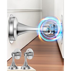 2-Pk Heleman Magnetic Door Stopper/Catch