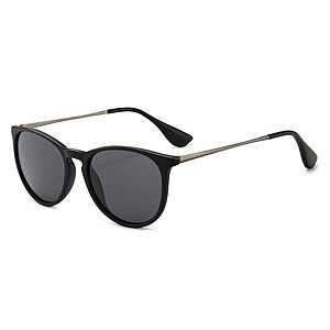 SUNGAIT Polarized Vintage Round Sunglasses (Various) from