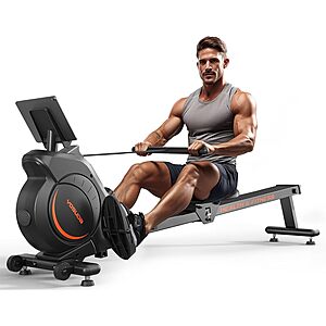 YOSUDA Magnetic Rowing Machine $129.20 + Free S&H