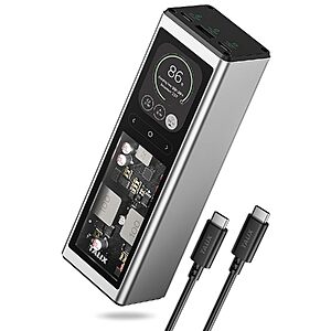 3-Port TALIX 20000mAh 140W USB-C Power Bank (2x USB-C + USB-A) $39 + Free S&H