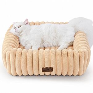 Prime Members: Bedsure ComfyFleece Faux Fur Dog & Cat Bed (Various Sizes) from