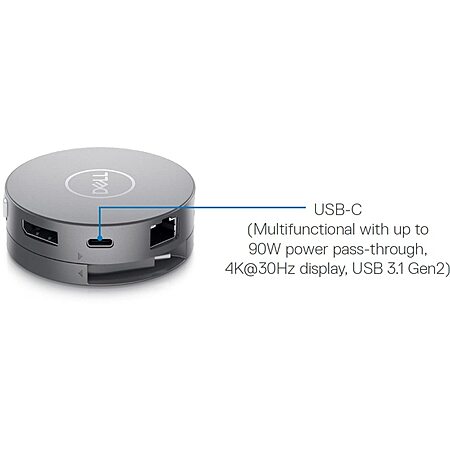 Dell DA310 7-in-1 USB-C Multiport Adapter w/ 90W Power Pass Through $69.99 + Free Shipping