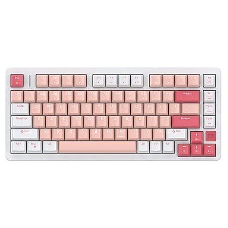 81-Key IROK FE75Pro Wireless RGB Hot Swappable Mechanical Keyboard w/ Three-Layer Dampening (White/Red) $28.49 + Free Shipping w/ Prime or on $35+