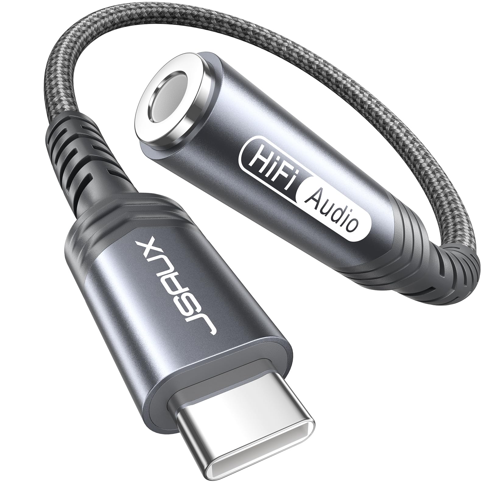 USB Type-C to 3.5mm Female Headphone Jack Adapter $4.49 + FS w/ Prime