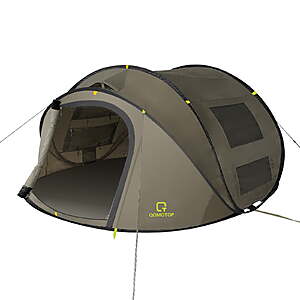 4-Person Automatic Setup Camping Tent $  55.99 @Walmart.com
