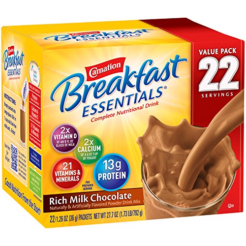 Amazon 22 pk Carnation Instant Breakfast Packs - Chocolate $6.92