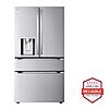 LG 29 cu. ft. Smart Standard-Depth MAX&trade; 4-Door French Door Refrigerator w/ Full-Convert Drawer + Bonus Single Door Fridge $2105.21 + Free Shipping