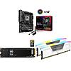 ASUS ROG STRIX X870E-H GAMING WIFI7 Mobo+ 2TB Samsung 990 EVO Plus SSD + 32GB Corsair DDR5 RAM $473.99 + Free Shipping