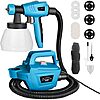 Tilswall 800W HVLP Electric Paint Sprayer with 1300ml Container
