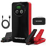 2500A TOPVISION 20000mAh Car Jump Starter with Dual USB Quick Charge $36 + Free Shipping