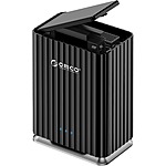 ORICO 2 Bay Hard Drive Enclosure USB C Plug and Play DAS Backup with 12V/4A Power Adapter $41.99 + Free Shipping