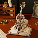 ROBOTIME AMK63 Magic Cello Music Box 3D Puzzle $20.71 + Free Shipping w/Prime or $35+