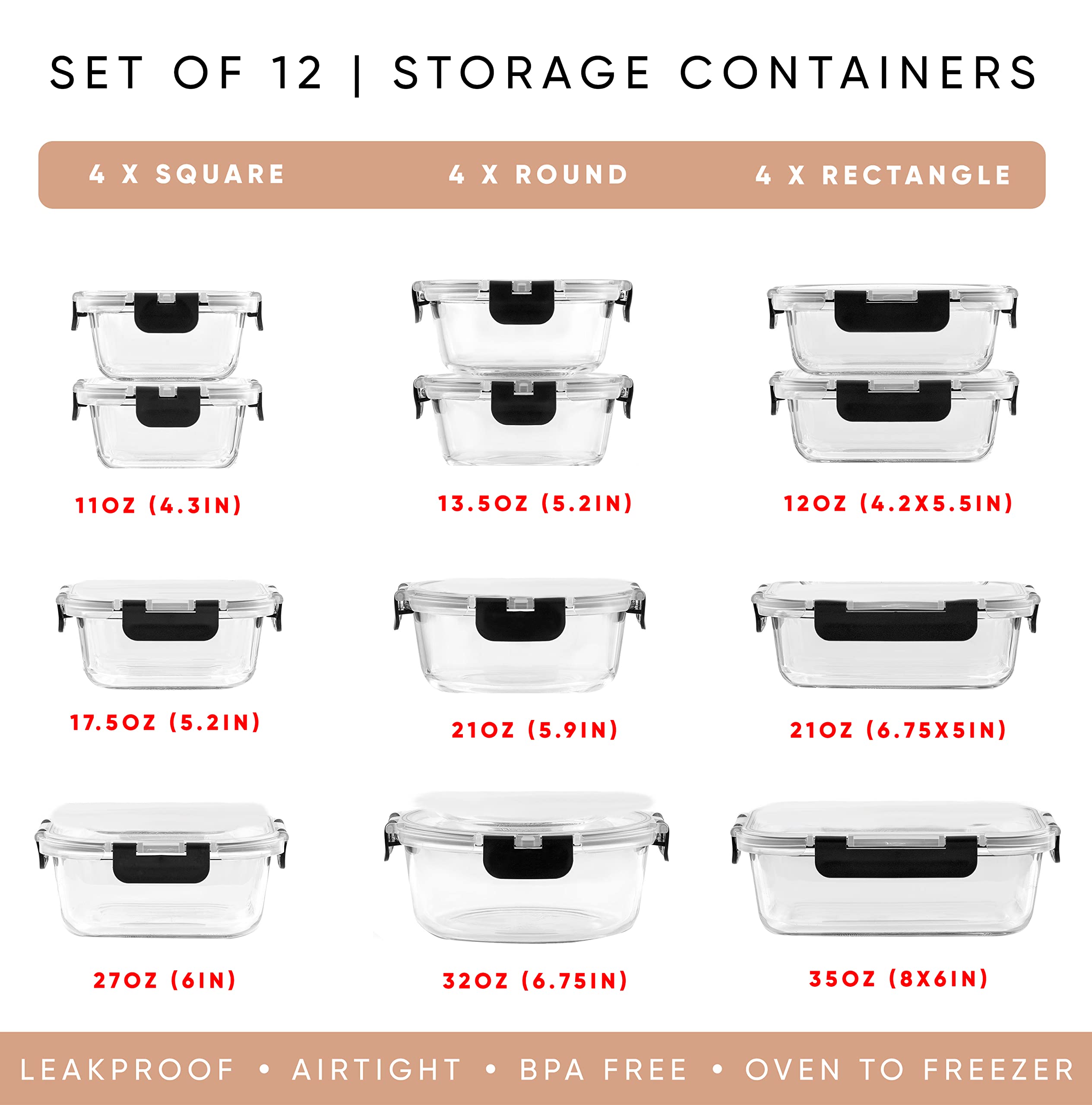 JoyJolt JoyFul 24 piece Airtight Freezer Safe Food Storage Containers $39 + Free Shipping